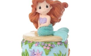 Ariel ”Explore This Wonderful World” Trinket Box by Precious Moments – The Little Mermaid available online