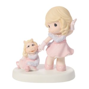 Miss Piggy and Girl ''Our Friendship is Fabulous'' Figure by Precious Moments - The Muppets