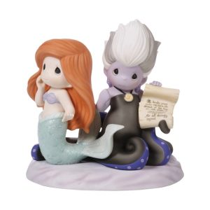 Ariel and Ursula ''Make Waves in the Sea'' Figure by Precious Moments - The Little Mermaid