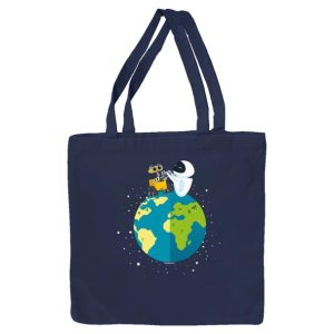 WALL•E and EVE Canvas Tote - Earth Day 2026