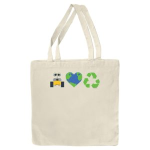 ''WALL•E Loves Recycling'' Canvas Tote - Earth Day 2026