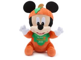 Mickey Mouse ”My First Halloween 2026” Plush for Baby – Small 12”