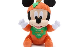 Mickey Mouse ”My First Halloween 2026” Plush for Baby – Small 12”