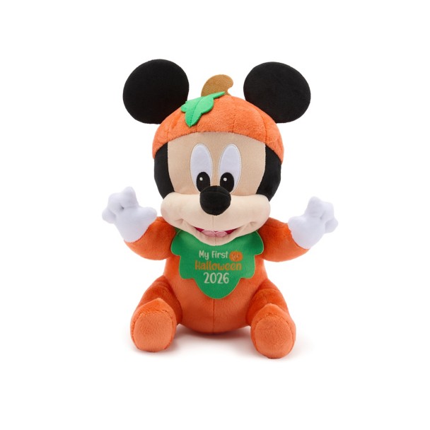 Mickey Mouse ''My First Halloween 2026'' Plush for Baby - Small 12''