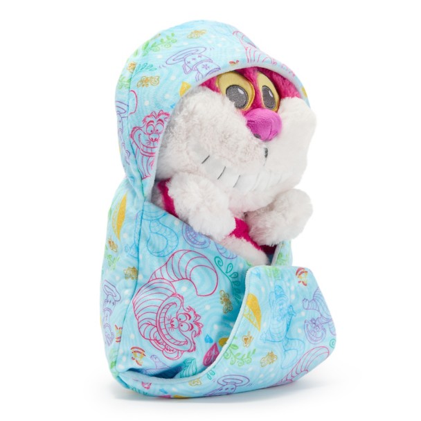 Cheshire Cat Plush in Blanket Pouch - Disney Babies - Small 10''