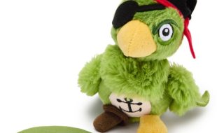 Pirate Parrot Magnetic Shoulder Plush – Pirates of the Caribbean – 5 1/2”