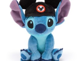 Stitch Mouseketeer Ear Hat Shoulder Plush – 6 1/2”