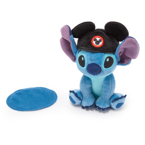 Stitch Mouseketeer Ear Hat Shoulder Plush - 6 1/2''