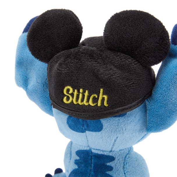 Stitch Mouseketeer Ear Hat Shoulder Plush - 6 1/2''