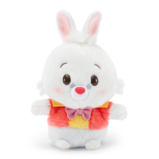 White Rabbit Urupocha-Chan Plush - Alice in Wonderland - Mini 5 1/2'' - Disney Store Japan