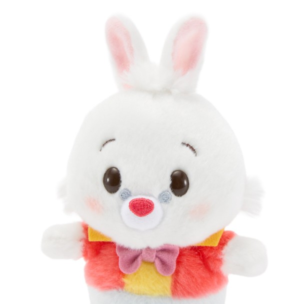 White Rabbit Urupocha-Chan Plush - Alice in Wonderland - Mini 5 1/2'' - Disney Store Japan