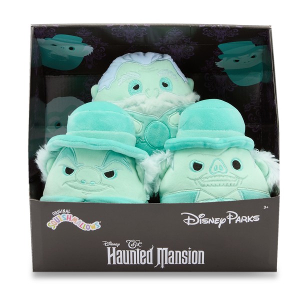 Hitchhiking Ghosts Squishmallows Plush Set - The Haunted Mansion