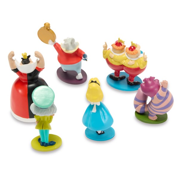 Alice In Wonderland Figurine Play Set