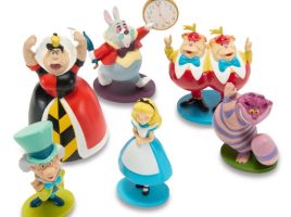 Alice In Wonderland Figurine Play Set