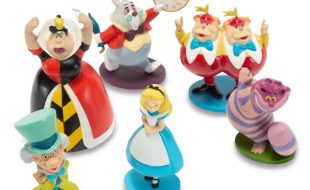 Alice In Wonderland Figurine Play Set