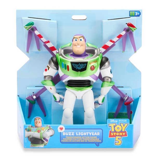 Buzz Lightyear Transforming Action Figure - Toy Story 5 - 7''