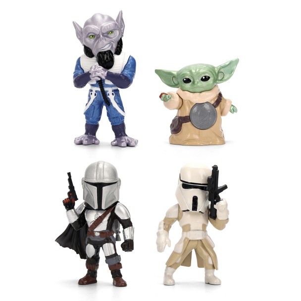 Star Wars The Mandalorian and Grogu Die-Cast Figure Set by Jada