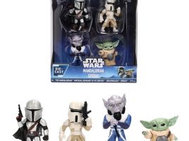 Star Wars The Mandalorian and Grogu Die-Cast Figure Set by Jada