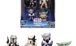 Star Wars The Mandalorian and Grogu Die-Cast Figure Set by Jada