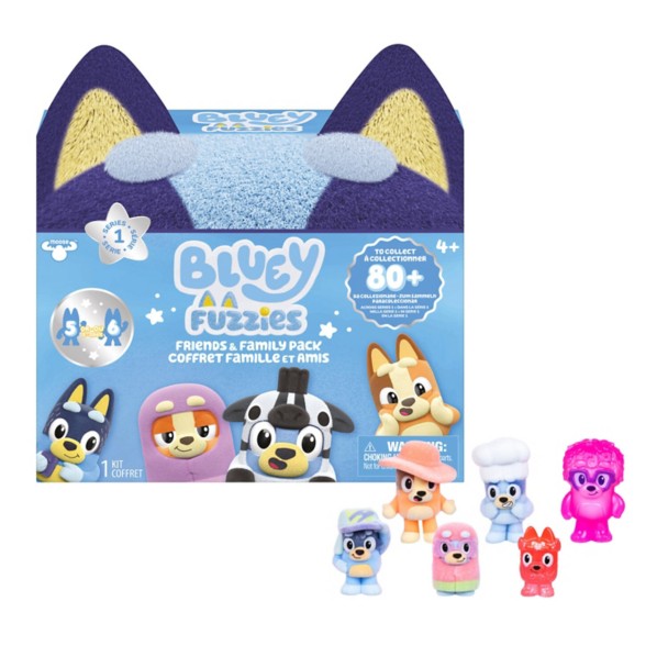 Bluey Fuzzies Friends & Family Pack - Series 1