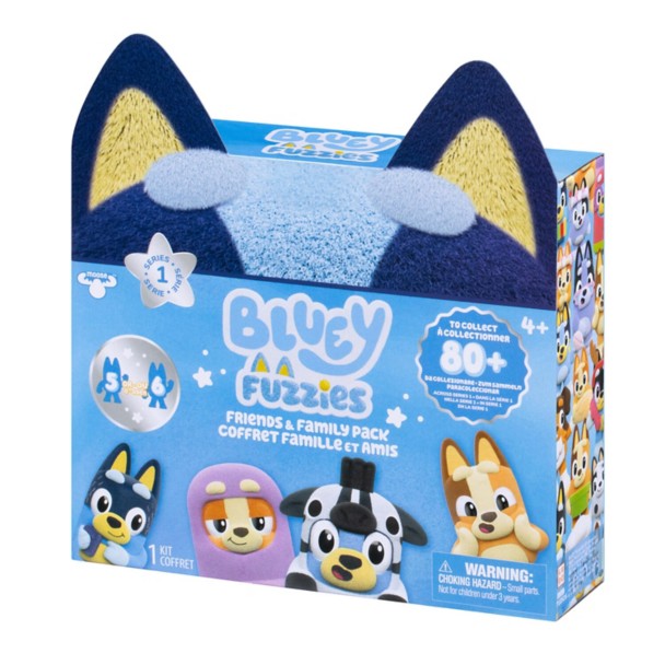 Bluey Fuzzies Friends & Family Pack - Series 1