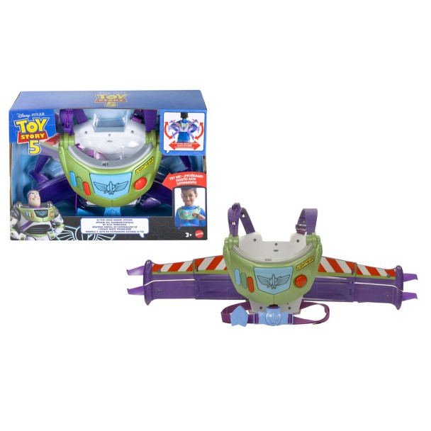 Buzz Lightyear Hi-Tech Space Ranger Jetpack with Light and Sound - Toy Story 5