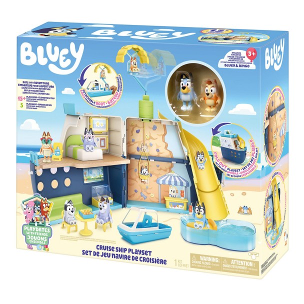 Bluey Cruise Ship Play Set