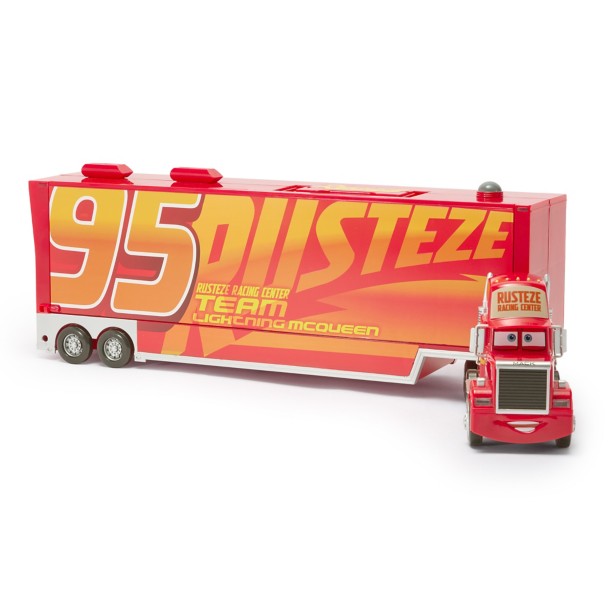 Mack Hauler Truck with Die-Cast Cars - Cars