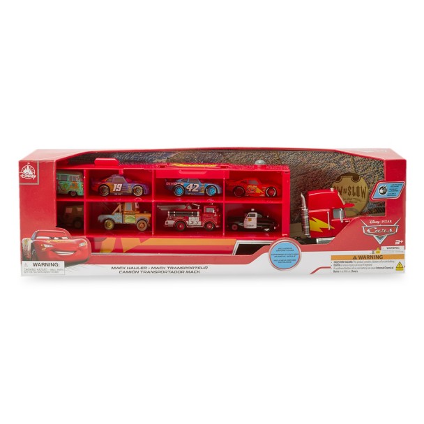 Mack Hauler Truck with Die-Cast Cars - Cars