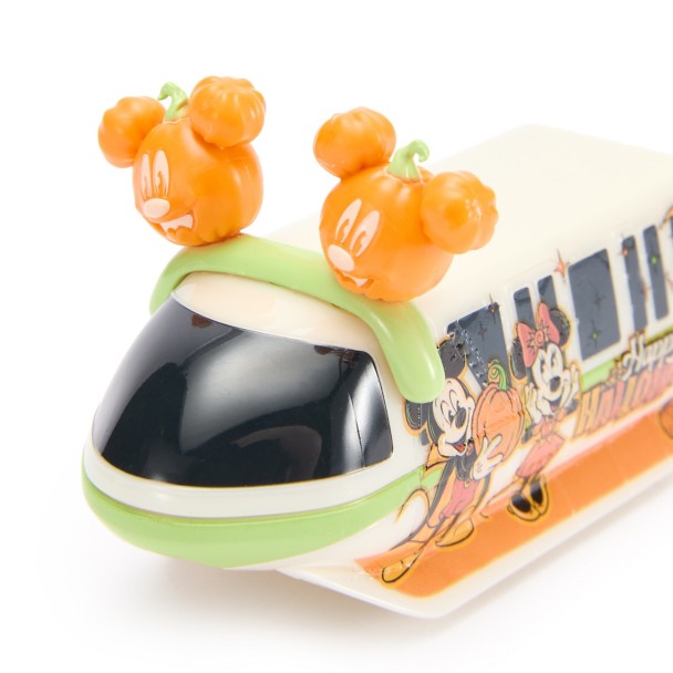 Mickey and Minnie Mouse Disney Parks Halloween Mini Monorail