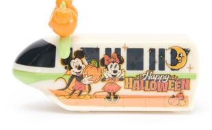 Mickey and Minnie Mouse Disney Parks Halloween Mini Monorail