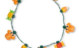 Mickey and Minnie Mouse Halloween Glow Necklace