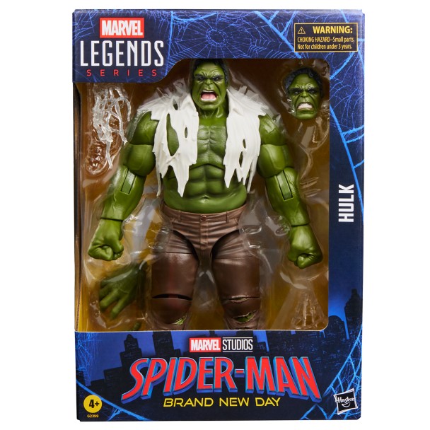 Hulk Action Figure by Hasbro - Spider-Man Brand New Day - Marvel Legends Series - 6''