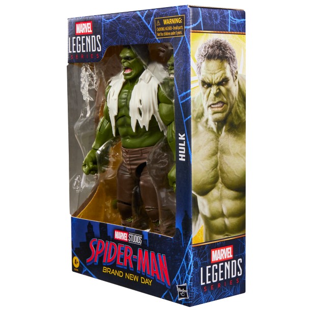 Hulk Action Figure by Hasbro - Spider-Man Brand New Day - Marvel Legends Series - 6''