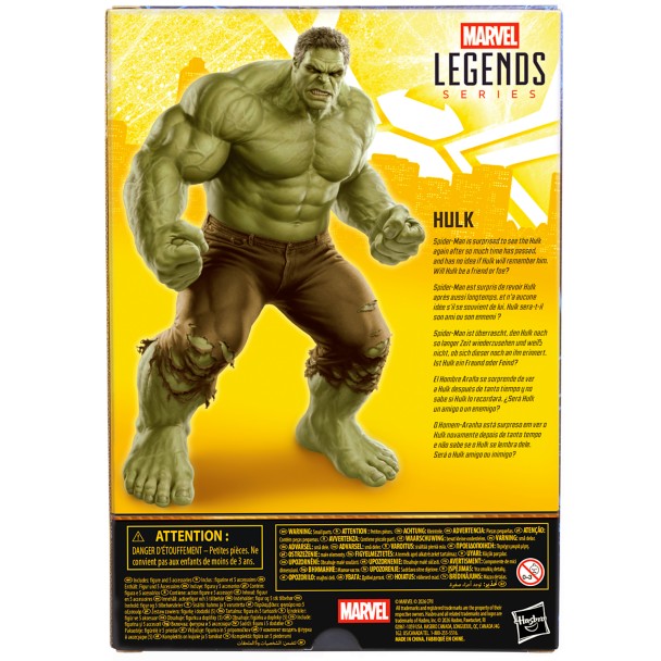 Hulk Action Figure by Hasbro - Spider-Man Brand New Day - Marvel Legends Series - 6''