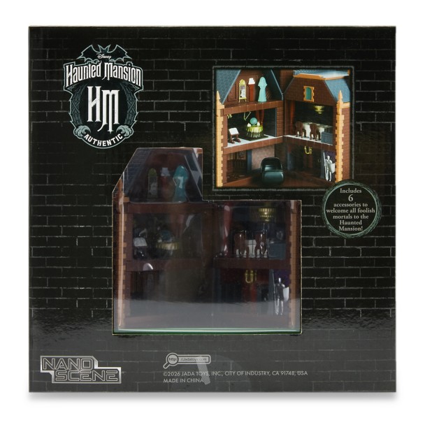 The Haunted Mansion Nano Scene Set by Jada - Walt Disney World