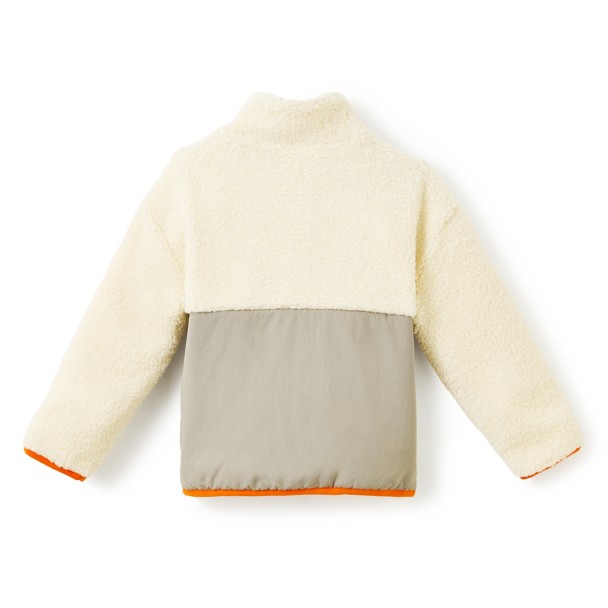 Pua and Hei Hei 1/4 Zip Pullover Jacket for Kids - Moana