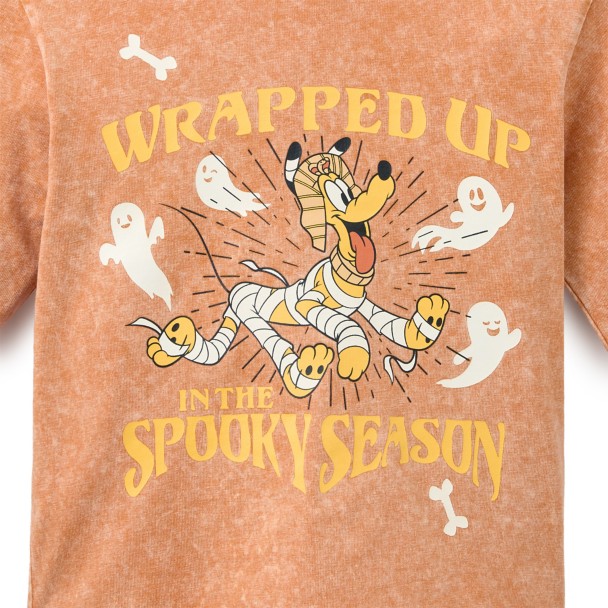 Pluto Halloween Long Sleeve T-Shirt for Kids