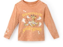Pluto Halloween Long Sleeve T-Shirt for Kids