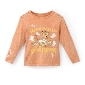 Pluto Halloween Long Sleeve T-Shirt for Kids