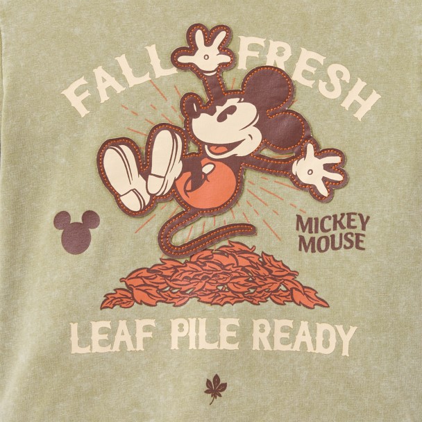 Mickey Mouse ''Fall Fresh'' T-Shirt for Kids