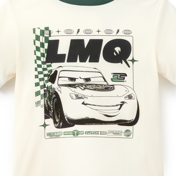 Lightning McQueen Ringer T-Shirt for Kids - Cars