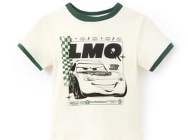 Lightning McQueen Ringer T-Shirt for Kids – Cars