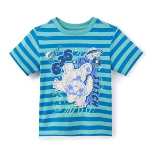 Stitch Striped T-Shirt for Kids - Lilo & Stitch