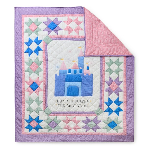 Fantasyland Castle Quilt Throw Blanket