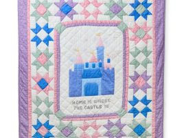 Fantasyland Castle Quilt Throw Blanket