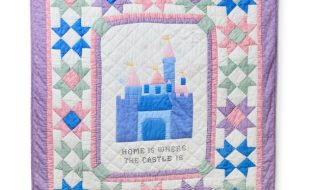 Fantasyland Castle Quilt Throw Blanket