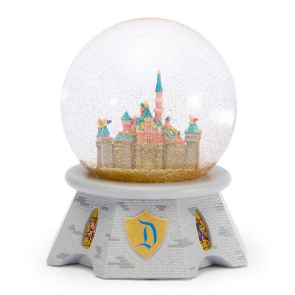Sleeping Beauty Castle Light-Up Snow Globe - Disneyland