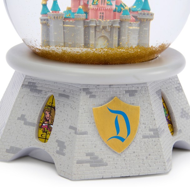 Sleeping Beauty Castle Light-Up Snow Globe - Disneyland