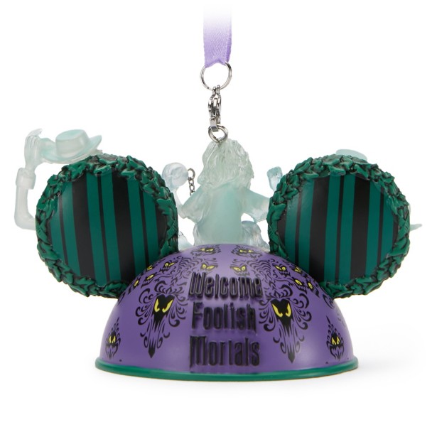 Hitchhiking Ghosts Light-Up Ear Hat Ornament - The Haunted Mansion